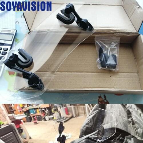 Motorcycle Windshield Windshield Bracket Components Screen Shield Adjustment Device for BMW S1000XR F800GS Universal