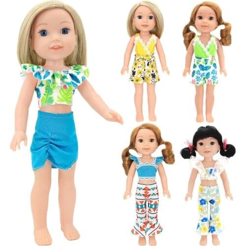 NEW Fashion Swimsuit Dress Clothes for doll Fit 36-40cm Silicone doll FAMOSA Nancy Doll Accessories