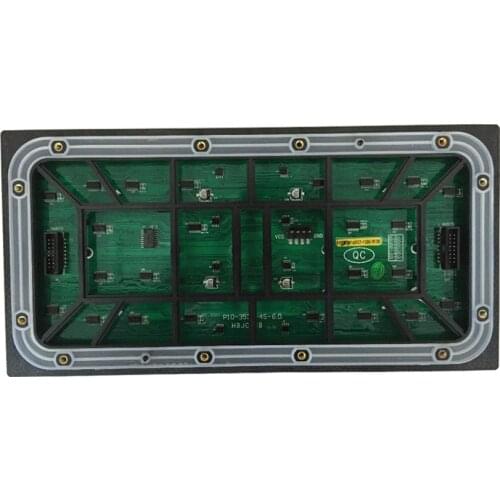 P10 Outdoor SMD 1/4 scan 32*16pixels full color waterproof led display module panel P2.5 P3 P4 P5 P6 P8 led video wall for stage