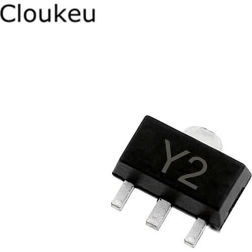 10Pcs SS8550 Y2 SOT-89 1.5A/25V PNP