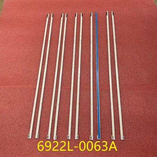 5set=10pcs LED Backlight strip For Sony KDL-47W800A KDL-47W802A KDL-47W850A NLAC30224R NLAC30224L 6922L-0063A LC470EUF FF P2