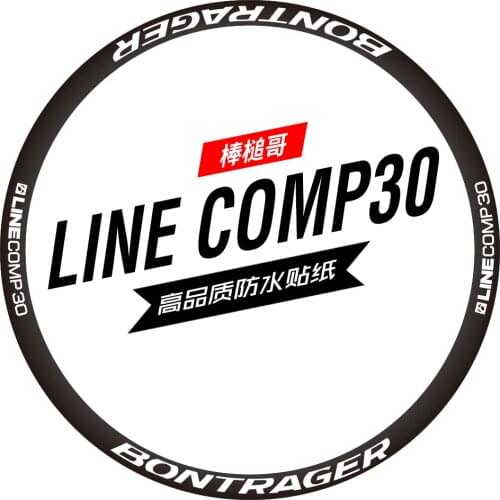 700C bicycle rim wheel sticker Road bicycle stickers cycle reflective road wheels decal for bontrager line comp 30