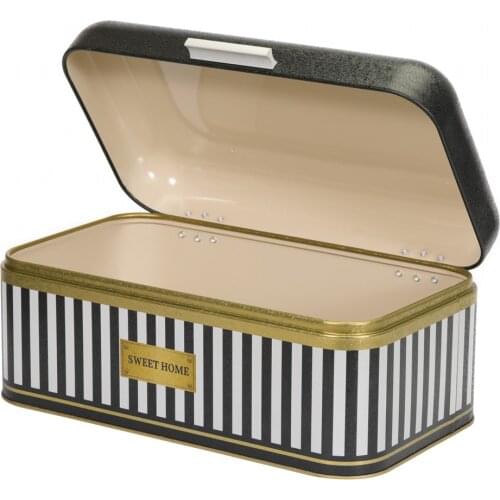 ALASSO ekmek kutusu dolap demir aperatif kutusu masaüstü bitirme toz geçirmez saklama kutusu depolama kutusu kaleci gıda yapılan