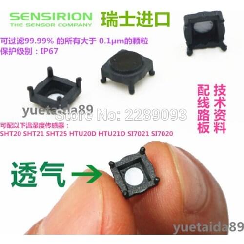 Free Shipping! 5PCS SF2 Temperature And Humidity Sensor Filter Cover SHT20 SHT21 SHT25 HTU20D HTU21D SI7020 SI7021