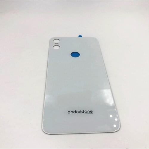 10Pcs/lot For Motorola Moto One P30 Play XT1941 Back Glass Housing+Adhesive Rear Crystal Panel Plate Battery Cover Lid Shell