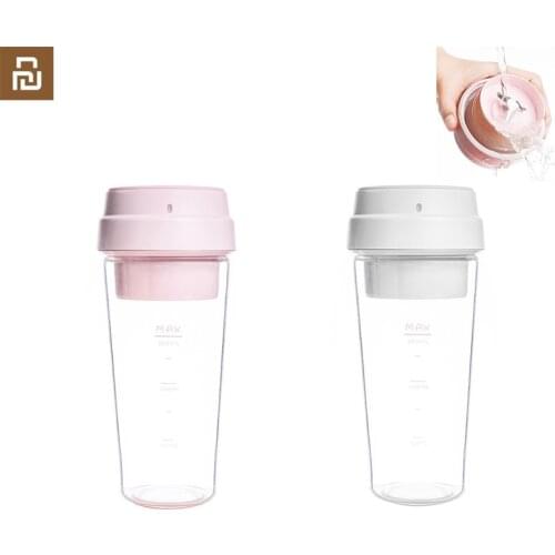 Youpin 17pin 400ml electric juicer electrical portable mini fruit vegetable orange juice 400ml bottle cup for girl outdoor