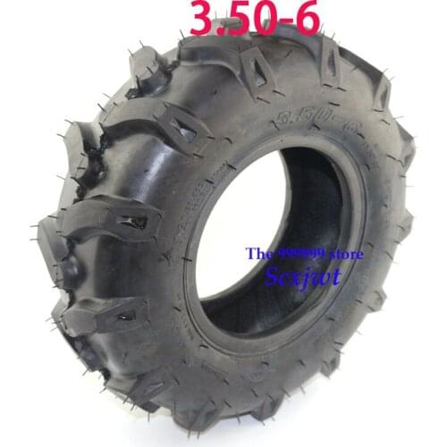 Good quality 3.50-6 thickening vacuum tyre mobility scooter tire include Quad Lawn Mowe Garden Tractor rotary cultivator