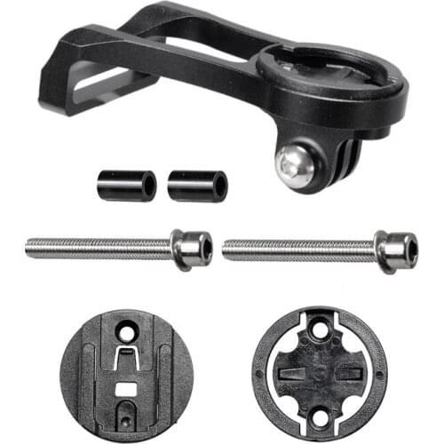 Aluminum Alloy Bike Computer Mount for Garmin Cateye Gopro Bryton etc