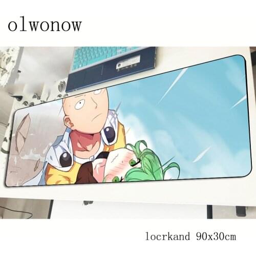 ONE PUNCH-MAN mousepad 900x300x2mm cheapest gaming mouse pad gamer mat HD print computer desk padmouse keyboard large play mats