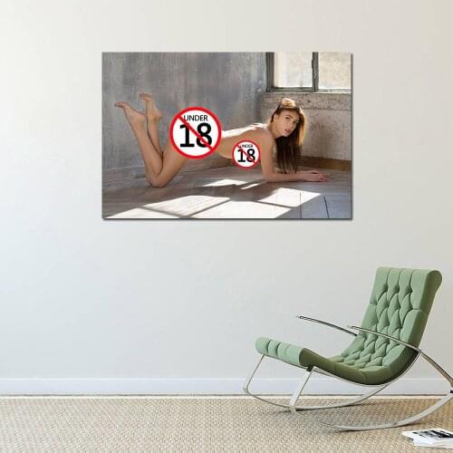 Beautiful Girl Sexy Body Wall Art Poster DIY Frame Canvas Painting for Living Room Decor Decorative Wallpaper