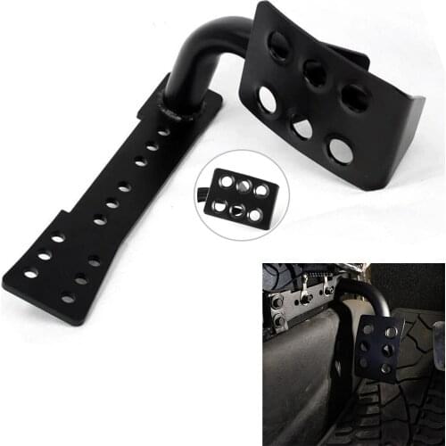 Metal Foot Pedal Left Side Foot Rest For Jeep Wrangler JK Accessories 2007-2017 Car Styling