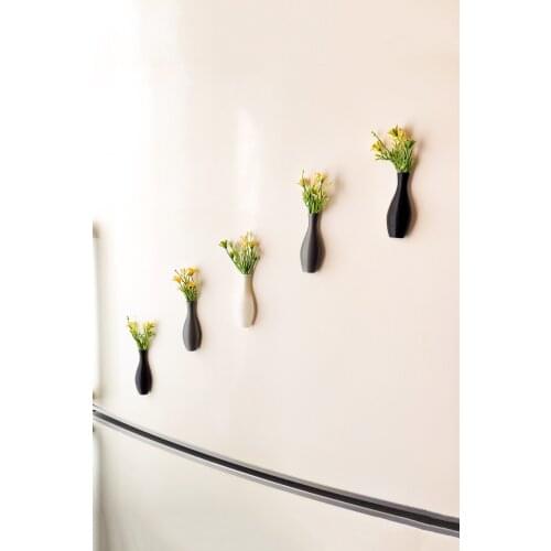 Fridge Magnet Colorful High Quality Potted Artificial Flower Magnet Funny Girls Boys Kids Children Student Toys Birthday Gift