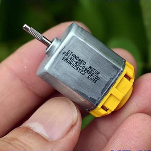 Strong Magnetic Carbon Brush 24V 11600rpm Mute Flat Standard FP-140 Motor Micro Small DC12V-24V for Car Folding Rearview Mirror