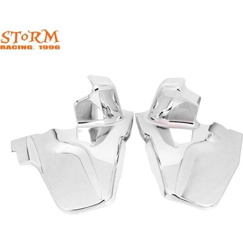 Motorcycle Set Valve Covers Chrome Engine Frame Valve Side Cover Case For Honda Goldwing GL1800 GL 1800 2012 2013 2014 2015