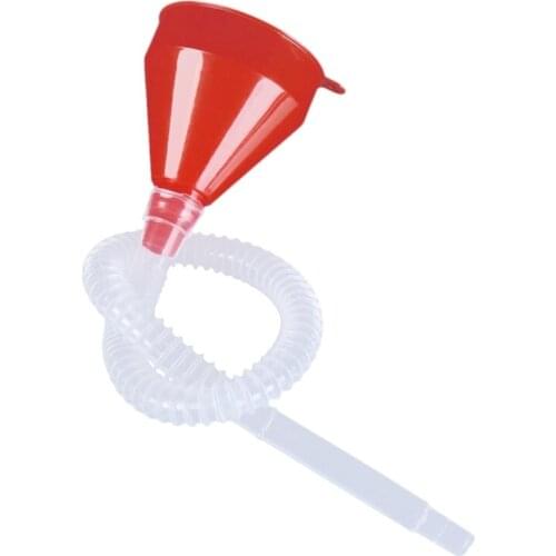 New-Car, Motorcycle, Truck, Vehicle, Oil Pouring Tool, Plastic Filling Funnel, Hose Nozzle, Gasoline