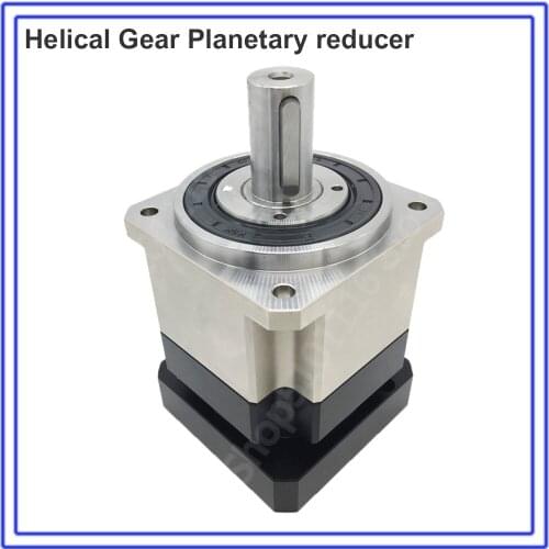 Planetary Gearbox 16:1 Helical Planetary Ratio 16 Reducer Gearbox 19mm for NEMA34 90mm 750W 1KW AC Servo Motor Robot