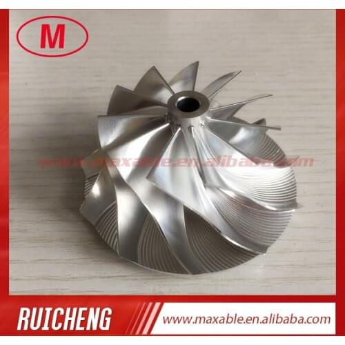 RHF5HB 50.39/68.01mm 11+0 blades Turbocharger Billet/milling/aluminum 2618 compressor wheel