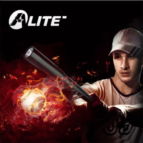 TMWT Waterproof Length 36CM Heavy Duty Led Torch Security Baton Self defense Product Baseball Bat LED Flashlight