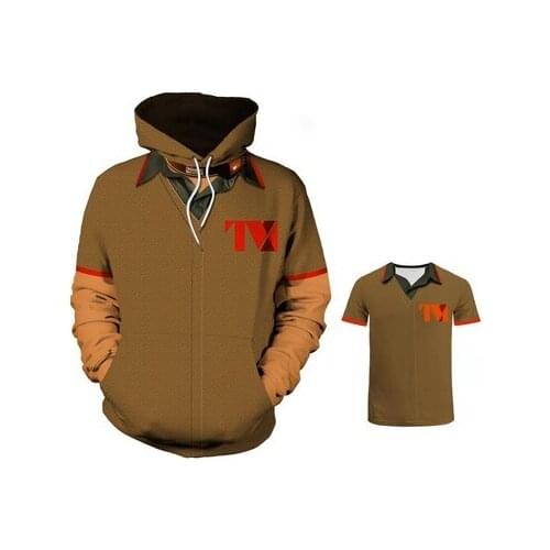 Loki Cosplay Hoodie Adult Mens Winter Autumn Jacket Coat Hoodie 3D Printed Sweatshirt Green Loki Hoodie