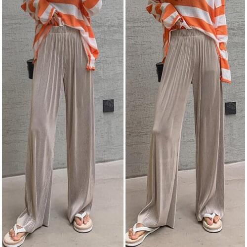 Women Pants Trousers for Ladies Women Trousers Women Casual Loose Pants Trousers High Elastic Waist Pants Plus Size