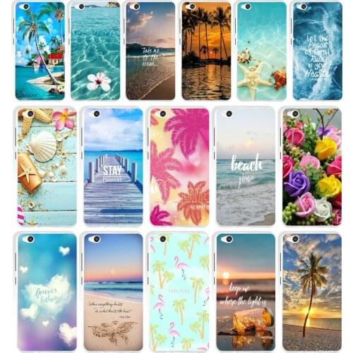 87AA Blue Wood Seashells Sea Star gift Soft Silicone Tpu Cover phone Case for Xiaomi Redmi 4A 4x Note 4 4x case