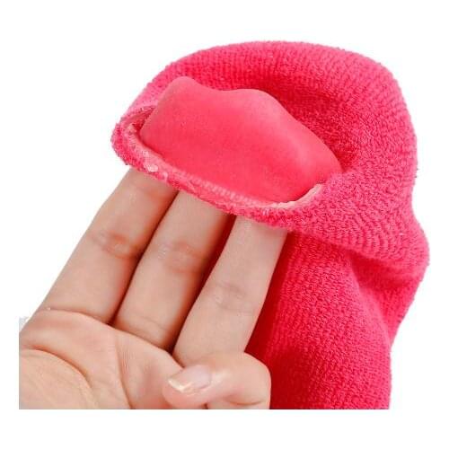 1 pair/2 pcs Feet Spa Moisturizing Gel Socks Exfoliating Dry Cracked Soft Skin Sock Pedicure Foot Care Tool Beauty Silicone Sock