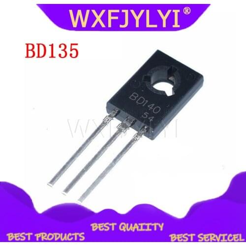 10PCS BD135 BD136 BD138 BD132 BD137 BD139 BD140 TO-126 NPN Power Triode Transistor new and original