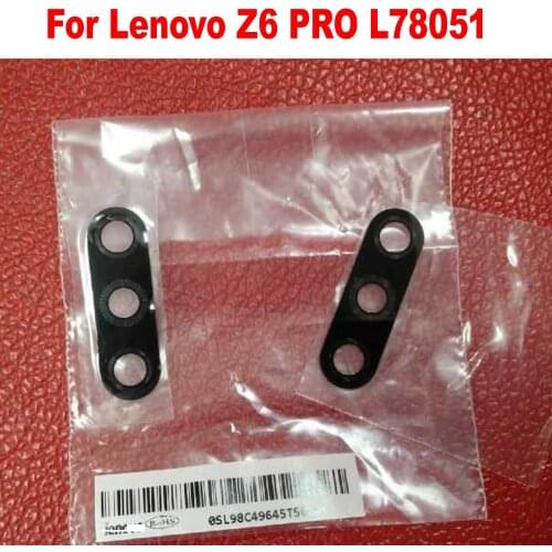 100% Original New Best Quality Camera Glass Lens Cover For Lenovo Z6 PRO L78051 Big Rear Main Camera Lens Phone Replacement