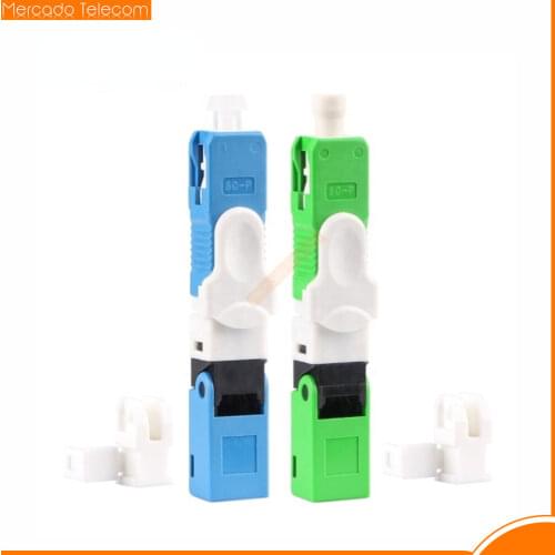 High quality ESC250D fast connector SCUPC APC field assembly quick conector SC APC UPC fiber optic fast connector