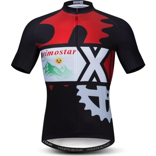 2020 Cycling Jersey Men Bike Jersey Racing Team MTB Summer Short Sleeve Quick Dry Mountain Road Bicycle Shirts Clothing tops