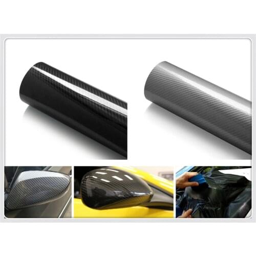 Car interior rearview mirror highlight 5D carbon fiber color glossy sticker for Fiat 500X Argo 500L 124 Tipo Qubo Panda Mobi