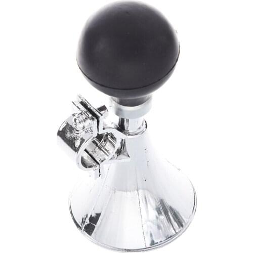 Black Rubber Bulb 21mm Dia Handlebar Bike Bicycle Air Horn Bugle Trumpet