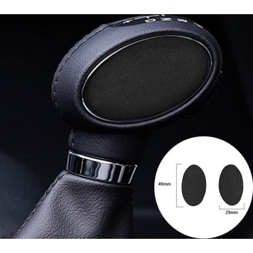 For BMW MINI F54 F55 F56 F57 F60 2014-2020 Alcantara Suede Wrap Car Gears Knob Sides Panel Strip Cover Trim Stickers Accessories