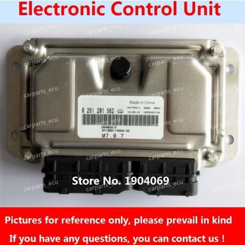 0261201562 HFJ3601100 M7.9.7 ECU Electronic Control Unit 0261B01167/0261B09450 HFJ7110 M7.9.7-DA468Q For Hafei Car