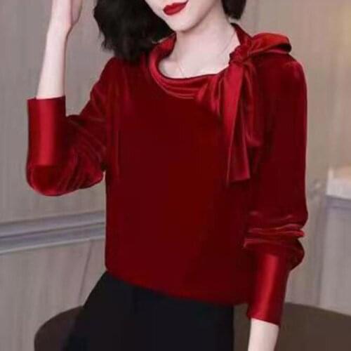 Блузки с бантом LANJING China At AliExpress