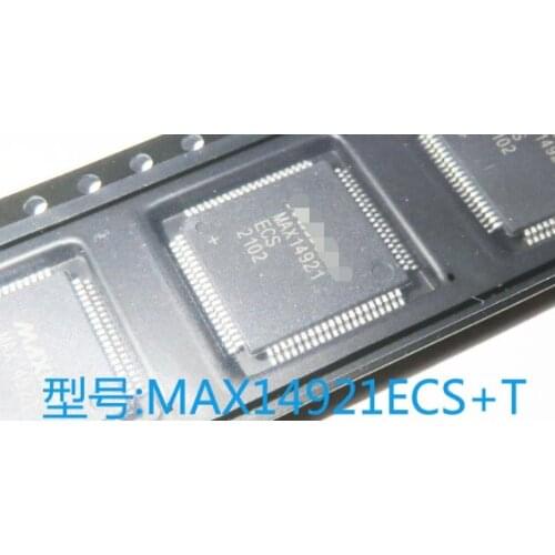 MAX14921ECS+TPower supply control IC chip packaging: TQFP - 80