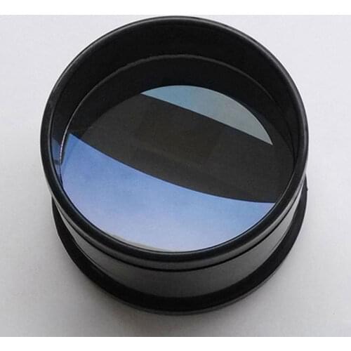 Metal Lens Hood with Objective Lens Holder Dust-proof Cover Solar Filter D80F500 Green Film Objective Lens for 80mm Telescope