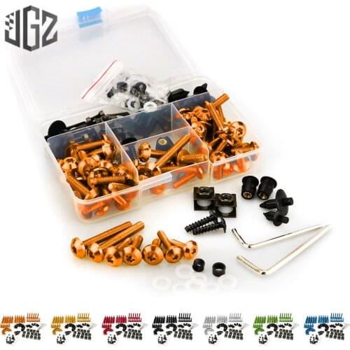 Motorcycle Accessories Aluminum Full Fairing Bolt Bodywork Mount Screws Sets For KTM DUKE RC8 125 390 200 250 690 1090 1190 1290