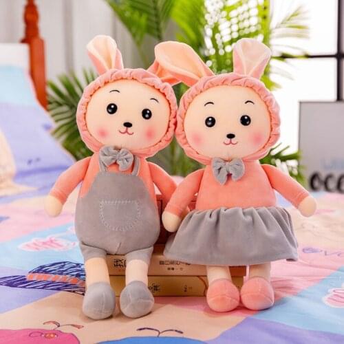 40cm / 110cm new cute plush toy rabbit doll soft stuffed plush animal pillow children accompanying child birthday gift M102