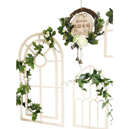 Window door background Wooden Cutting Dies Stencils For DIY Scrapbooking Decorative Embossing Handcraft Die Cut