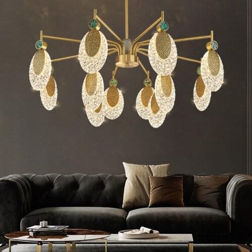 Postmodern Light Luxury Living Room Chandelier Personalized Decorative Lamp Bedroom Dining Room Lamp Wall Lamp Nordic Lamps