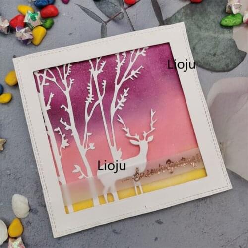 Christmas deer cutting Dies For Card Making And ScrapbookingDIY Photo Album Decor Paper Card Making Birthday Gift Craft
