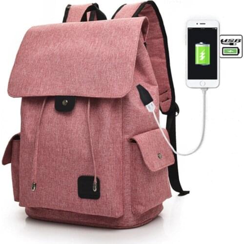 For Teenage Students Girls School Backpack Bag Printing Female Backpacks Travel Bagpack Hot USB Charging Laptop Backpack