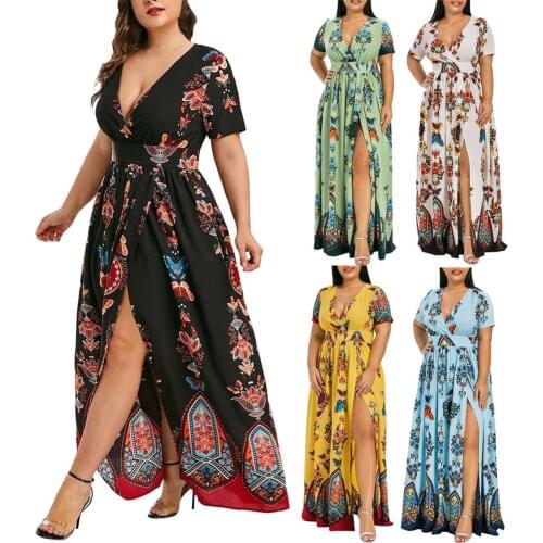 Летние платья с разрезом SAGACE China At AliExpress