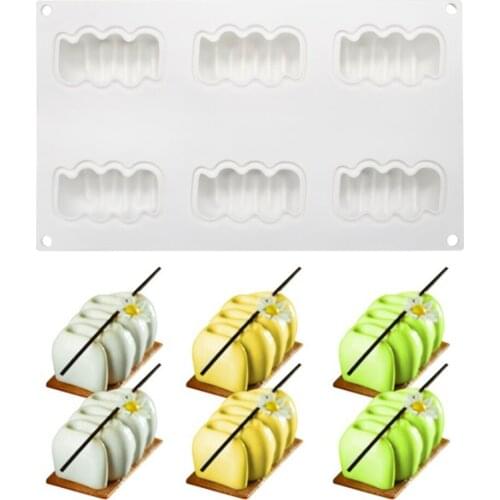 Caterpillar Shape Silicone Cake Mold Decoration Dessert Mousse Mould 3D Cupcake Chocolate Ice Cream Jelly Pudding Muffin Mouler