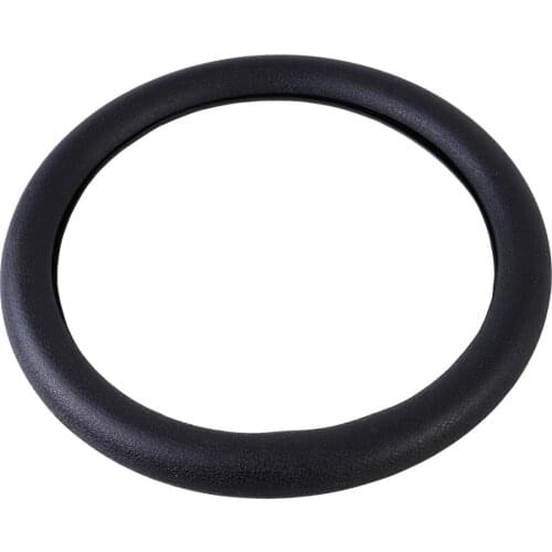 32 Silicone Car Steering Wheel Anti-slip Cover Wheel Sleeve Protector (Black)