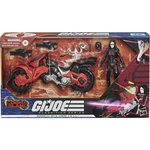 Hasbro TARGET G.I. Joe Classified Series Exclusive Special Missions: Cobra Island Baroness with Cobra C.O.I.L. Action Figure