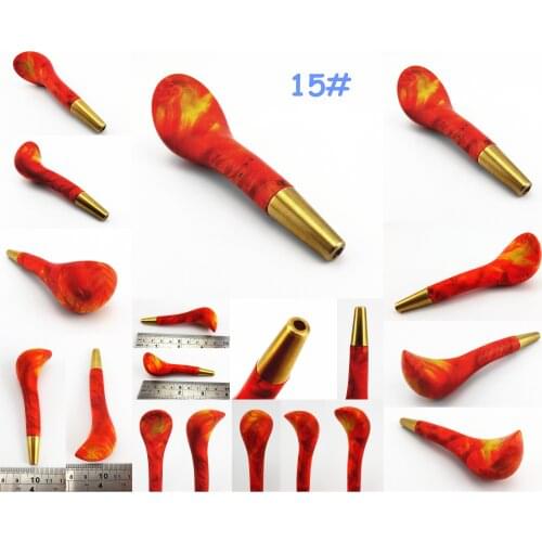 Leather Craft Universal Natural Colored Hardwood Clip Handle For Round Blades Tool Awl - Knife Cutter Punch Chisel Edger Groover
