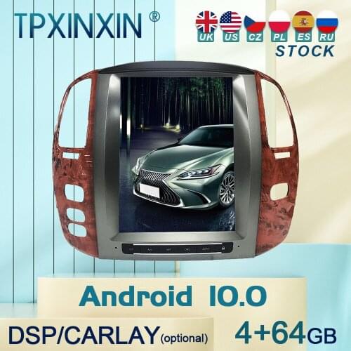 10.0 For Lexus LX470 2002-2007 Android Car Stereo Radio with Screen Tesla Radio Player Car GPS Navigation Head Unit