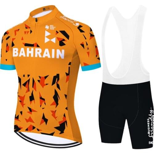 2021 BAHRAIN Ciclismo Masculino Completo Ciclismo Estivo Jersey Ciclismo Велосипедки Cycling Jersey Maillot Ciclismo Hombre
